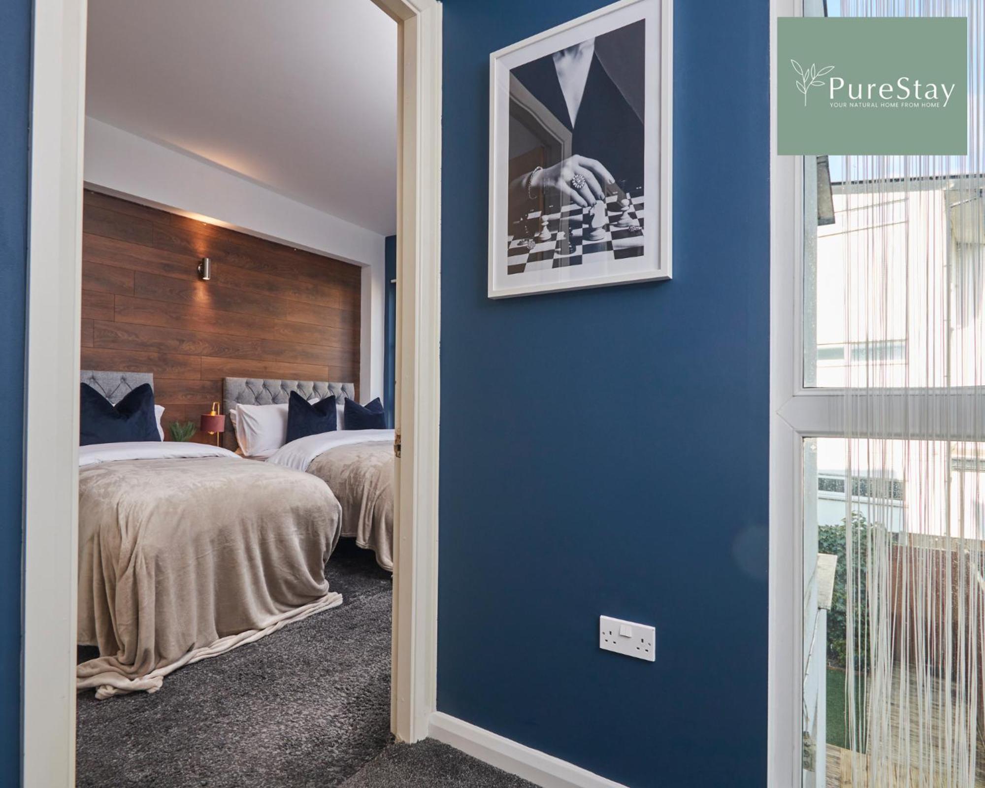 Superb House Manchester Near Etihad With Free Parking Sleeps 8 Esterno foto