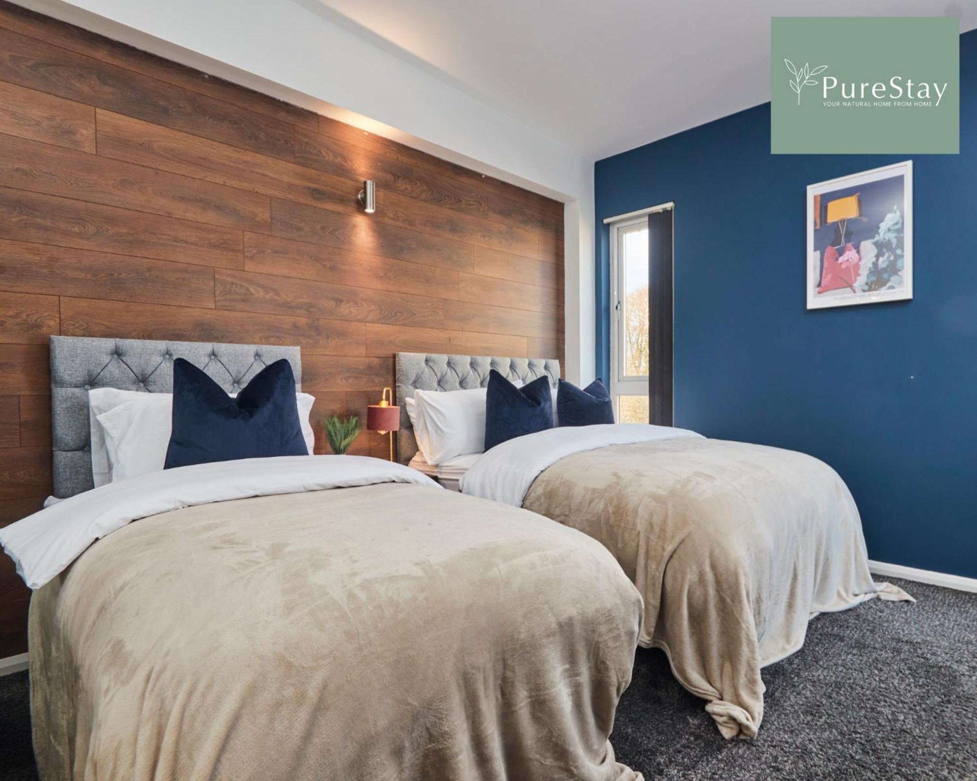 Superb House Manchester Near Etihad With Free Parking Sleeps 8 Esterno foto