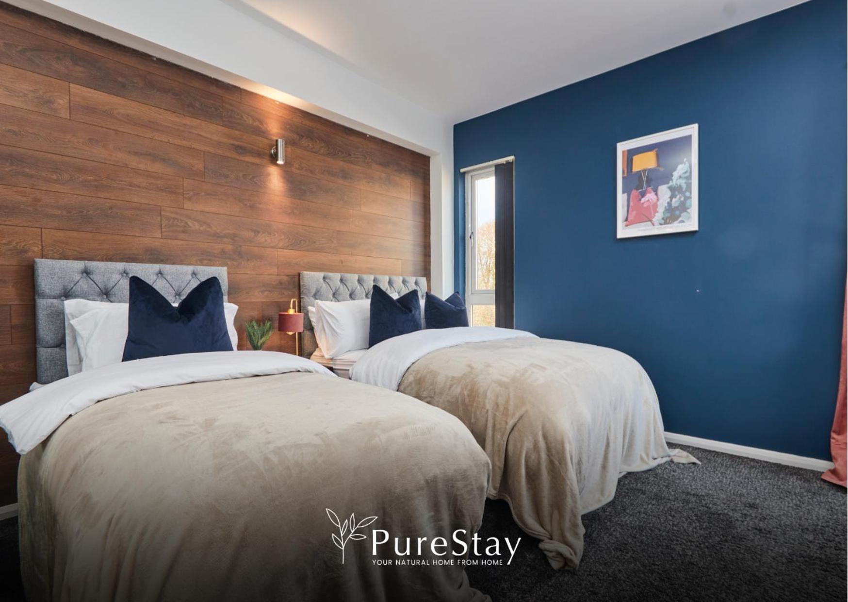 Superb House Manchester Near Etihad With Free Parking Sleeps 8 Esterno foto